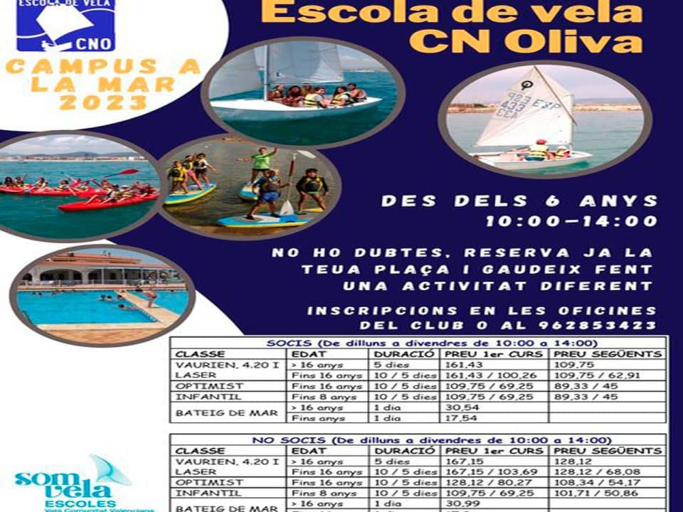 Escola vela Club Nautic Oliva